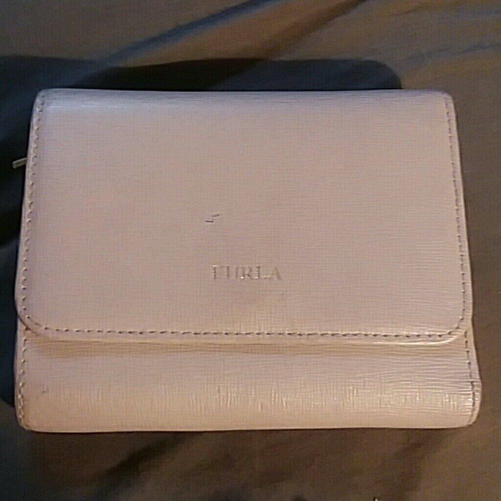 Authentic Furla wallet pale pink